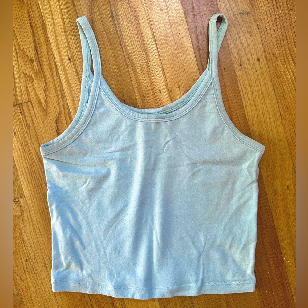 ARQ baby blue tank top - small